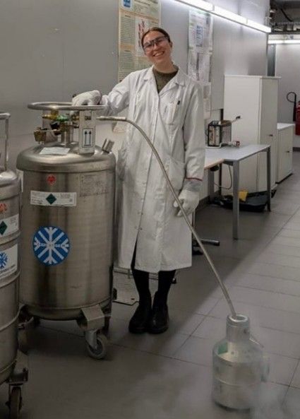 Freezing polymer solutions to create porous ceramics for CO2 utilization applications